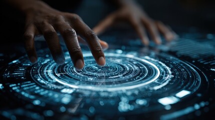 Hands interacting with futuristic interface (1)