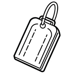 Obraz premium Knife and bell vector illustration with hand drawn style icon design