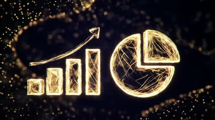 Data Visualization Animated Charts and Graphs - Powered by Adobe