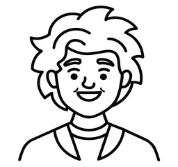 Obraz premium Cartoon chef character of a smiling man wearing a hat vector illustration