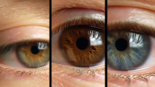Diverse Eye Colors A Close-Up Look at Iris Variations