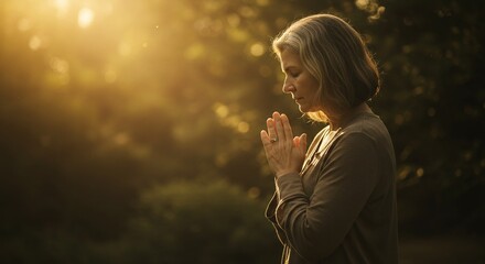 Close of a worship reflection moment showing faith, prayer, and devotion to Christ and God