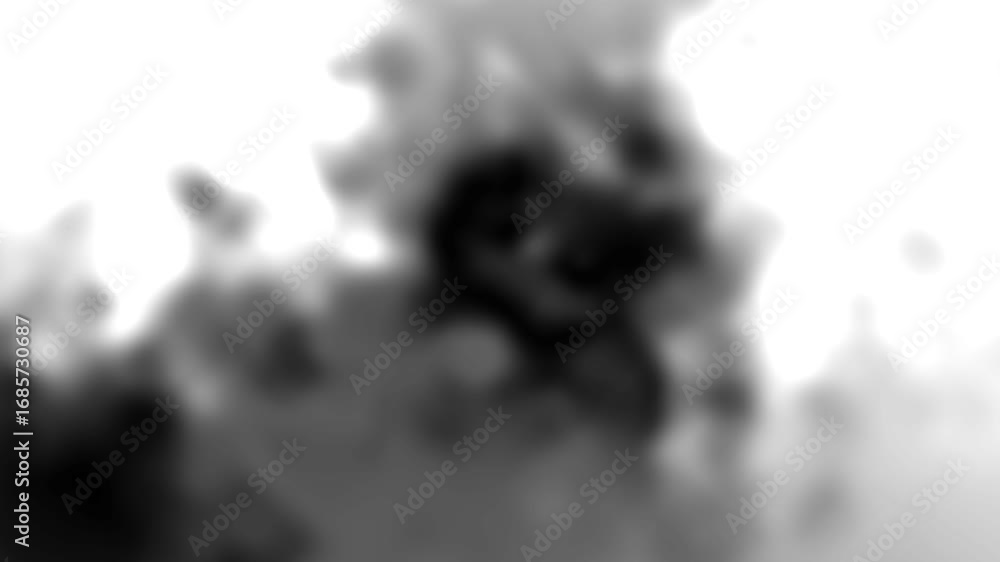 Poster abstract smoke background for compositing video element.