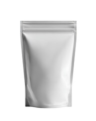 Zipper Resealable Pouch Packaging Mockup with Minimal Clean Branding Design