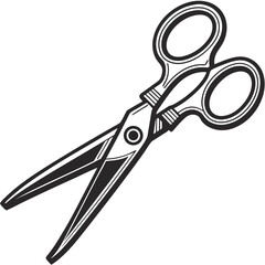 scissors and comb