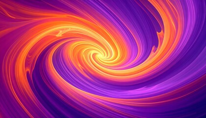 Abstract swirling vortex of vibrant colors (1)