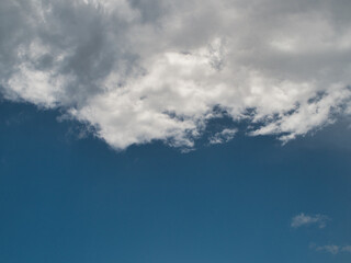 Cloud mass and daytime sky