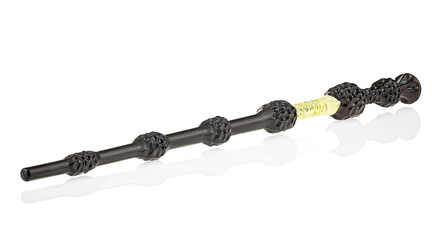 Magicians wand isolated on a white background, illusionist wand. Magic wand.