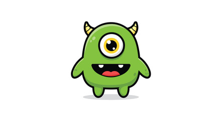 Fototapeta premium Cartoon monster illustration