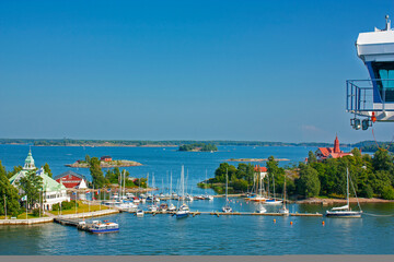 Islands  near Helsinki in Finland