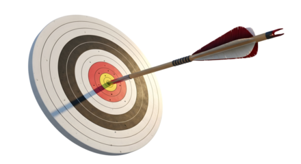 Medical stethoscope and human heart superimposed on an electrocardiogram line, isolated on transparent background