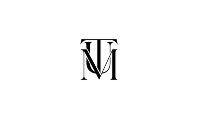 MTU initial letters, monogram logo