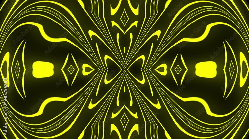 Poster mesmerizing abstract yellow lines pattern background visual.