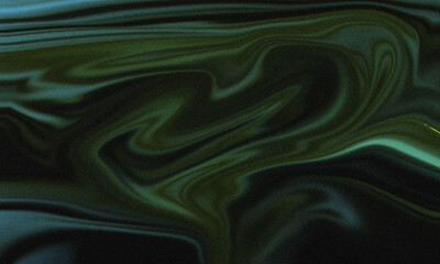 Abstract swirling dark green and blue textured background with a subtle grainy effect creating a sense of depth and movement