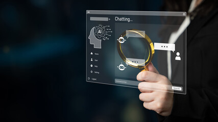 AI image generator interface enables image, AI, and generator process by converting user prompt into visual content using intelligent algorithms Latch