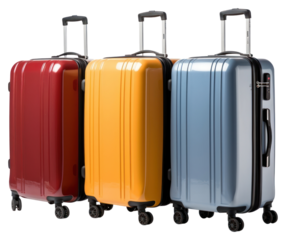 PNG Luggage large suitcases luggage white background technology.