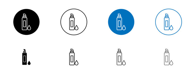 Concealer icons set. vector illustration