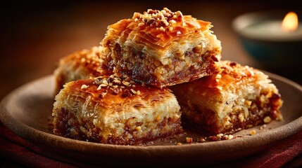 Traditional Baklava Dessert
