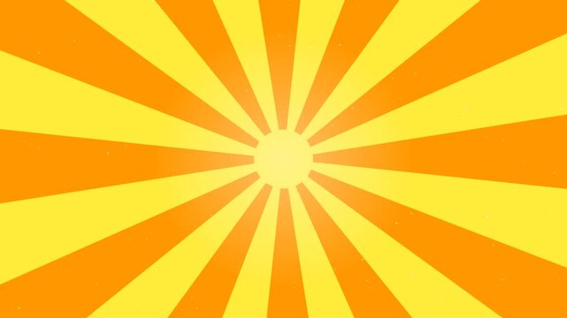 Vibrant dynamic sunburst background animation featuring glowing beams and radiant rays  ideal for intros and energetic scenes.