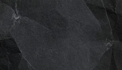 Deep black stone slab displays intricate, natural patterns.