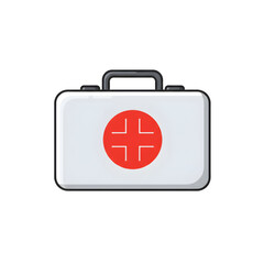 Obraz premium First aid emergency kit, Medical emergency bag