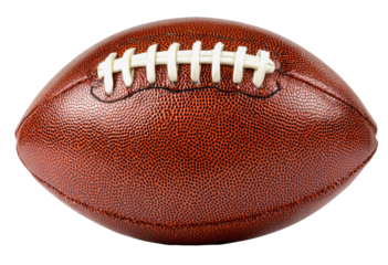 Close-up of a classic American football (1)