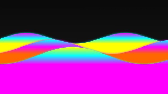 Holographic gradient flow background with dreamy glowing colors and smooth futuristic textures for stylish visuals.