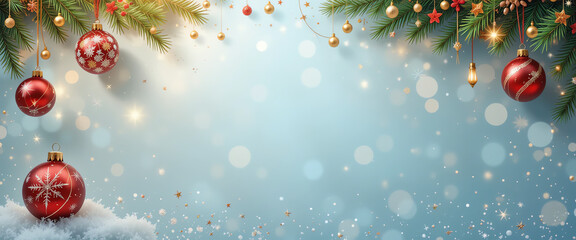 red christmas balls