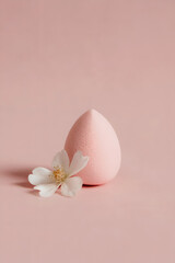 pink makeup sponge