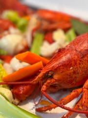 Preparing Lobster Bisque