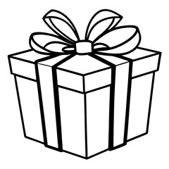 gift box isolated on white