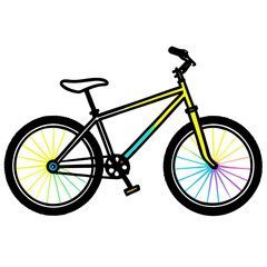 bicycle vector illustration