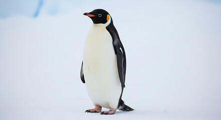 Obraz premium penguin on the beach