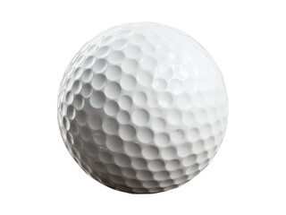 Closeup of a white golf ball isolated on black background, Isolated On white, Png Transparent