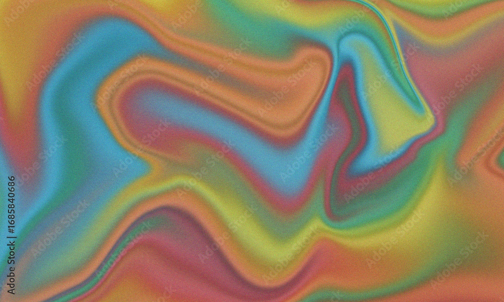 Fototapete vibrant abstract background featuring swirling patterns in a spectrum of colors, perfect for adding 
