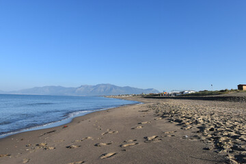 Coastal Landscape in Italy
