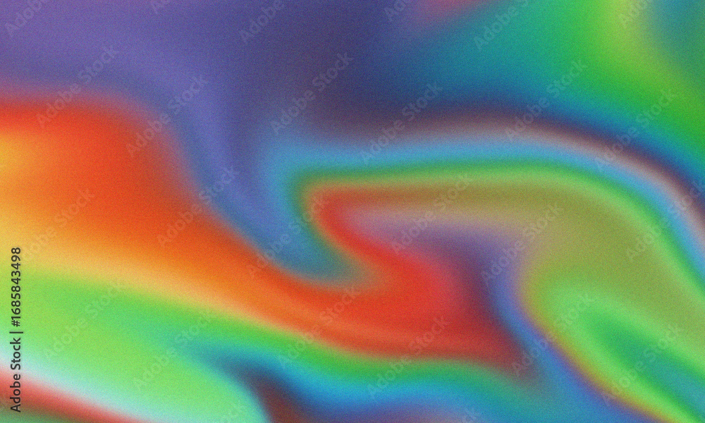 Aufkleber rainbow abstract background with a vibrant, flowing pattern, creating a dynamic and energetic visual