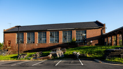 old abandoned workhouse