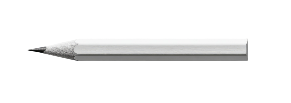 Simple, stylized pencil graphic