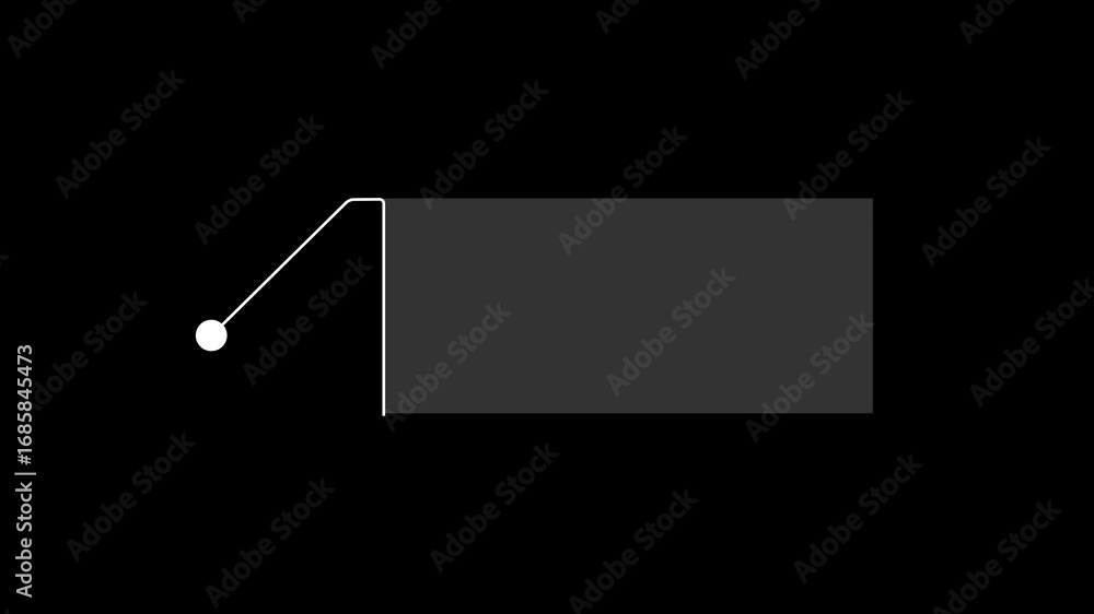 Fototapete animated callout elements and hud graphics. callout elements designed for text highlighting and user