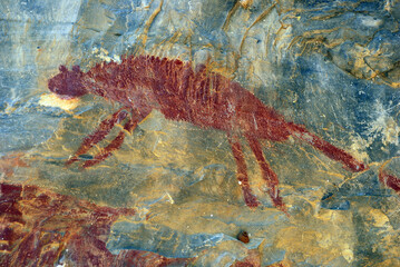 Archaeological cave in Cerca Grande State Park in Matozinhos, Minas Gerais