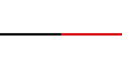 Red horizontal bar against black background