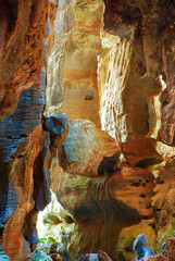 Archaeological cave in Cerca Grande State Park in Matozinhos, Minas Gerais