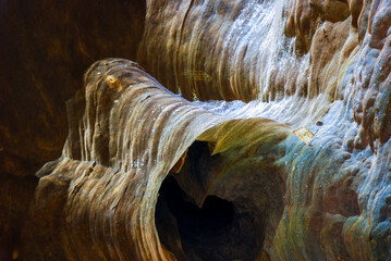 Archaeological cave in Cerca Grande State Park in Matozinhos, Minas Gerais