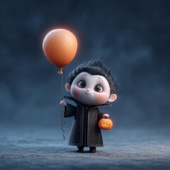 Halloween celebration, ghosts, Halloween greeting cards, pumpkin, candy, carriage, witch, cute vampire, skeleton, cute skeleton, skeleton for Halloween, ghost with smartphone and laptop