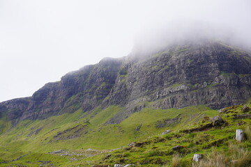 Fototapeta premium mountain landscape with fog