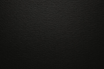 Black Leather Texture – Fine Grain Surface with Subtle Gloss for Fashion, Upholstery, and Branding Design