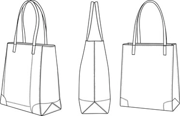 Tote bag with long handles, spacious design, durable material, casual everyday handbag, stylish carry accessory, eco-friendly shopping bag, versatile fashion item