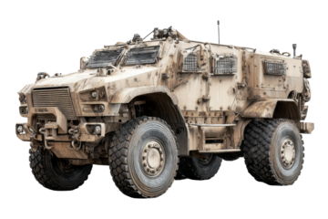 Military vehicle patrol desert terrain photography outdoor close-up