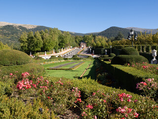 Jardines del Palacio Real de La Granja de San Ildefonso, La Granja de San Ildefonso, Segovia, Castilla y Le&oacute;n, Espa&ntilde;a